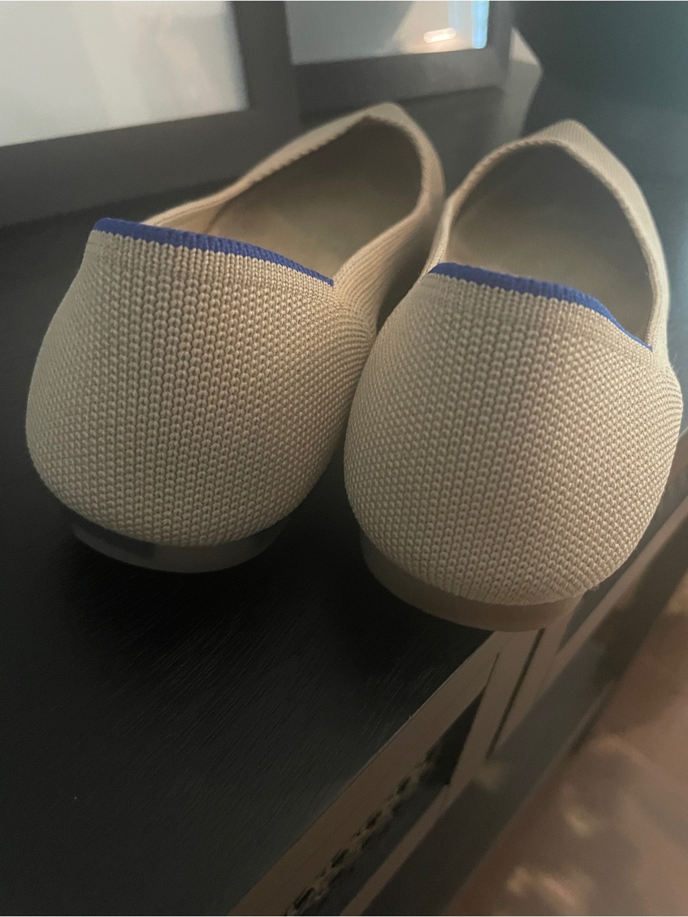 Rothy’s Point II Flats in Ecru - Size 8 - Picture 3 of 4
